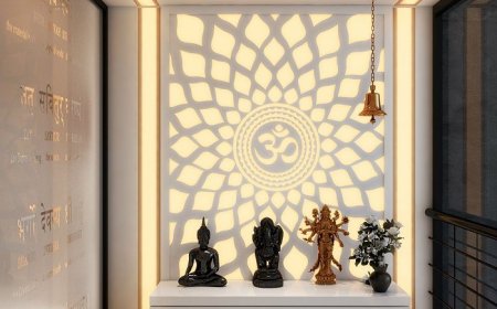 Bring Spirituality Home with Elegance: Discover the Perfect Wooden Mandir for Home at The Modern Crafts