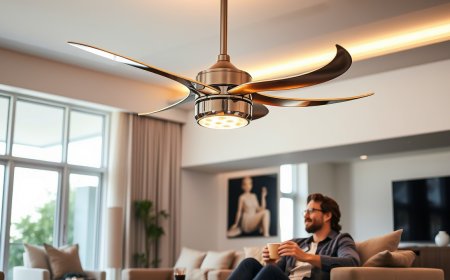 Modern Chandelier Fan: The Perfect Blend of Style and Functionality