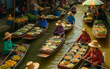 Discover the Magic of Bangkok’s Floating Markets: A Journey Through Culture and Cuisine