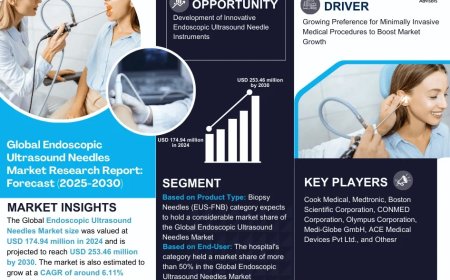 Endoscopic Ultrasound Needles Forecast: USD 253.46 Billion Valuation by 2030