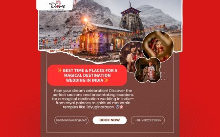 Top Wedding Seasons and Stunning Venues for Destination Weddings in India